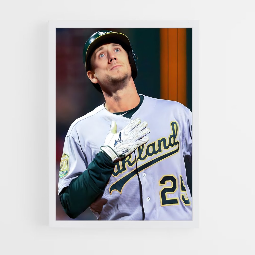 Poster Stephen le Lanceur – affiche Baseball (vue 3)